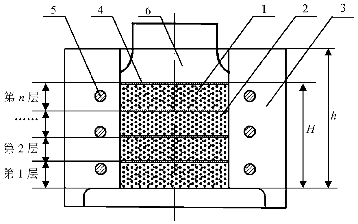 Method for preparing foam metal thin-walled composite pipe with controllable filling density gradient