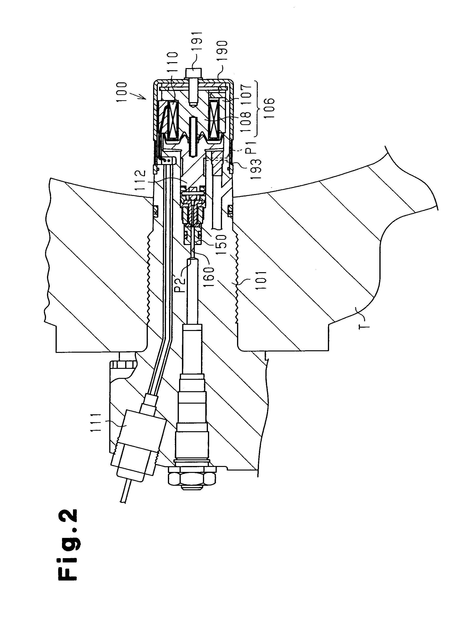 High pressure valve for hydrogen gas and decompression device for hydrogen gas