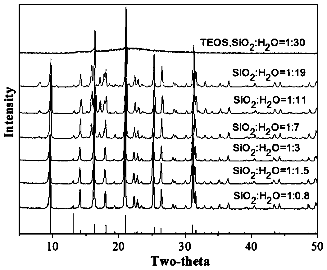 Controllable synthesis method of pure silicon and high-silicon CHA molecular sieves