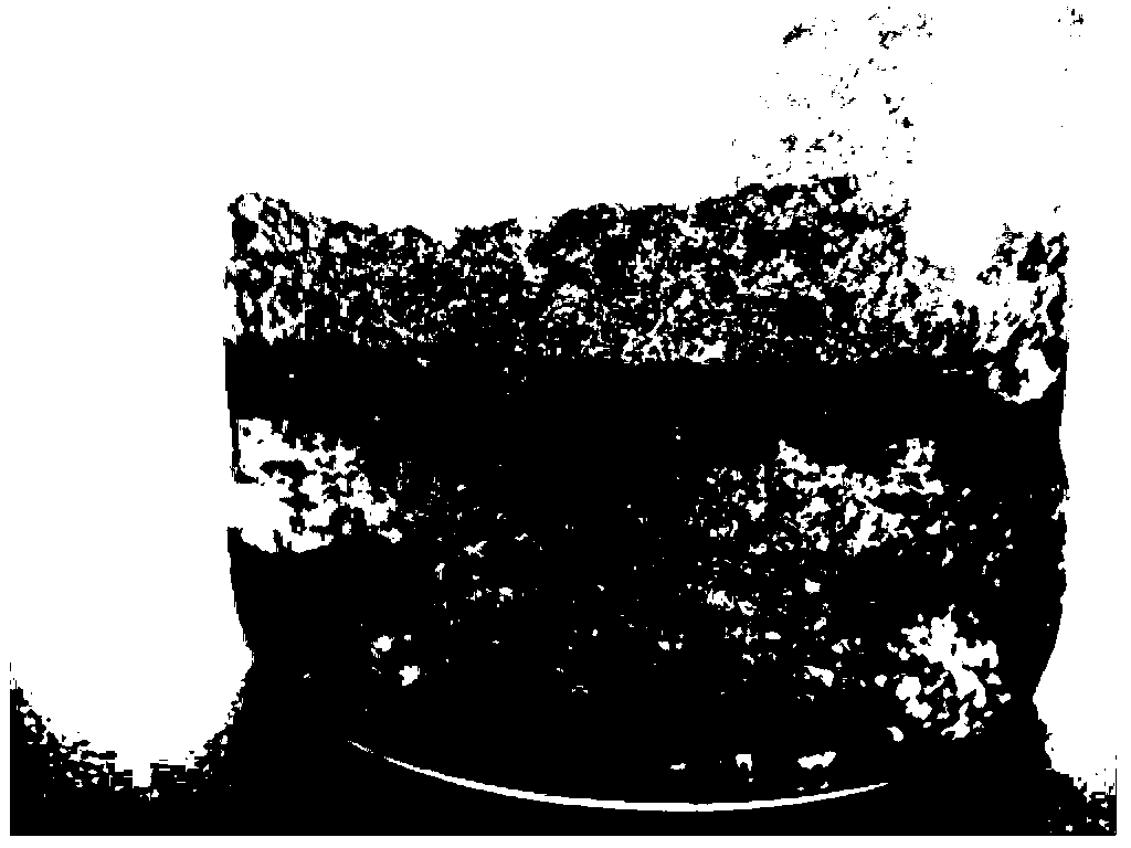 Method for rapid preparation of graphene powder by freezing filtration