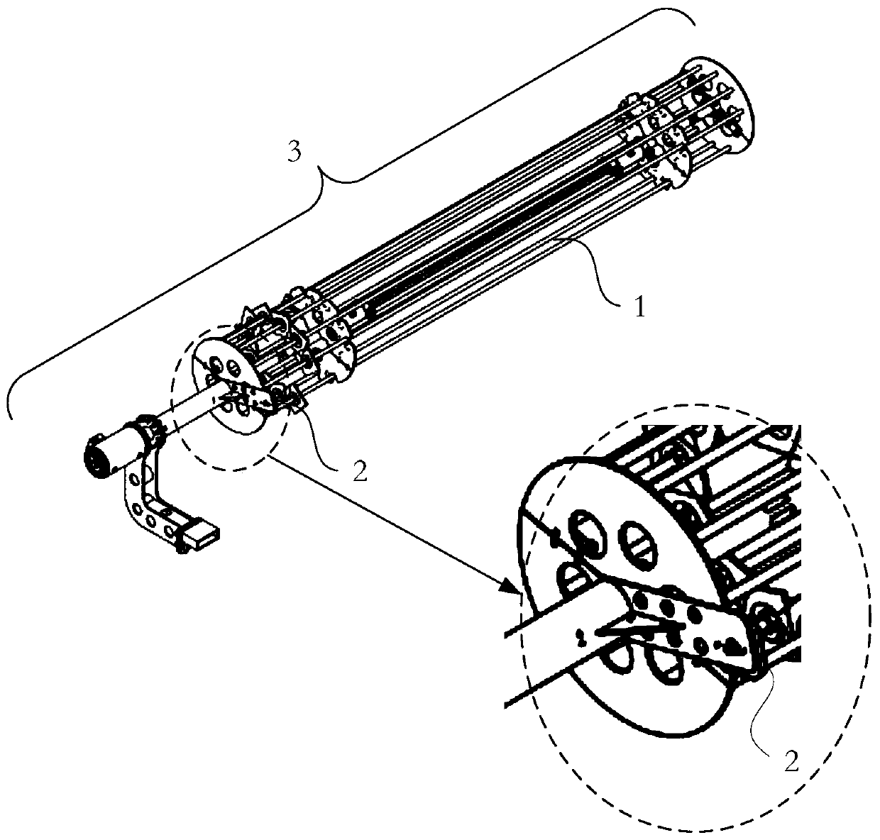 Informatization anchor rod system and rock bolting jumbo