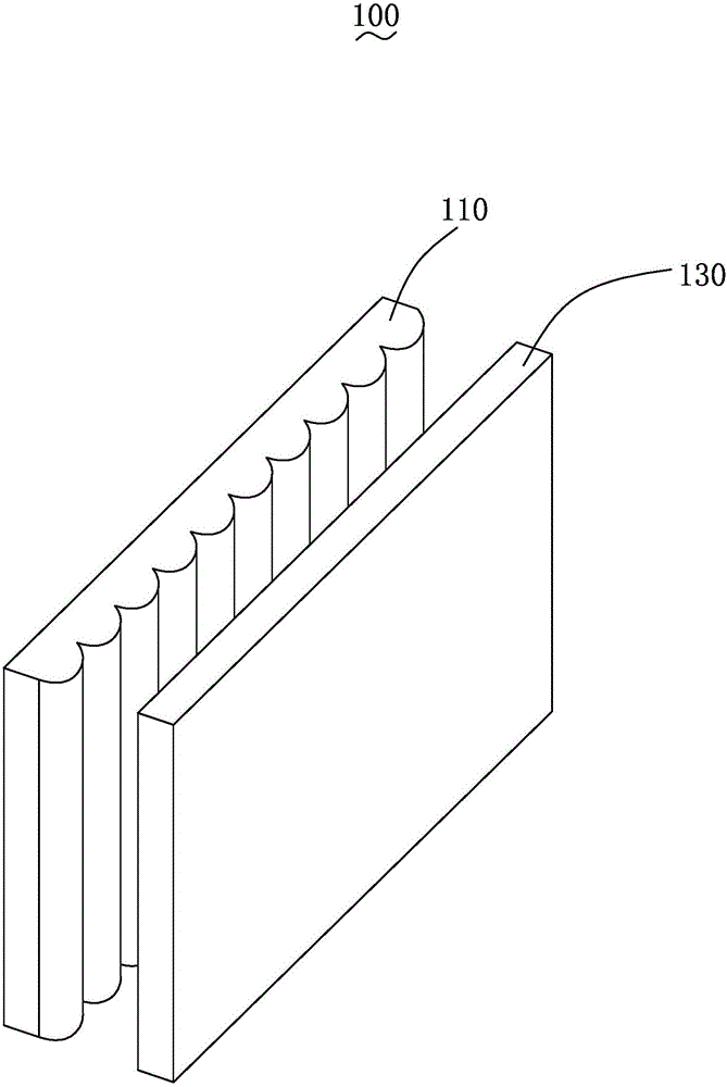 Naked eye stereoscopic display and manufacture method thereof