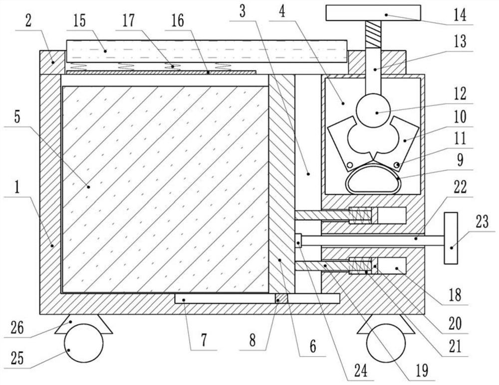 New energy vehicle battery pack transfer protection device