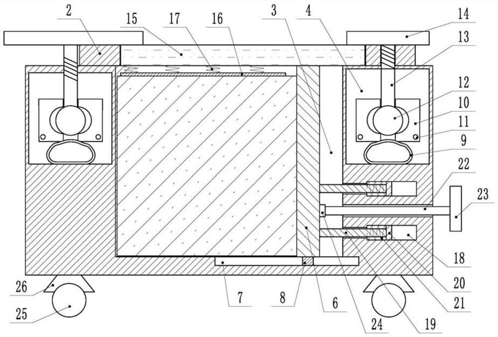 New energy vehicle battery pack transfer protection device