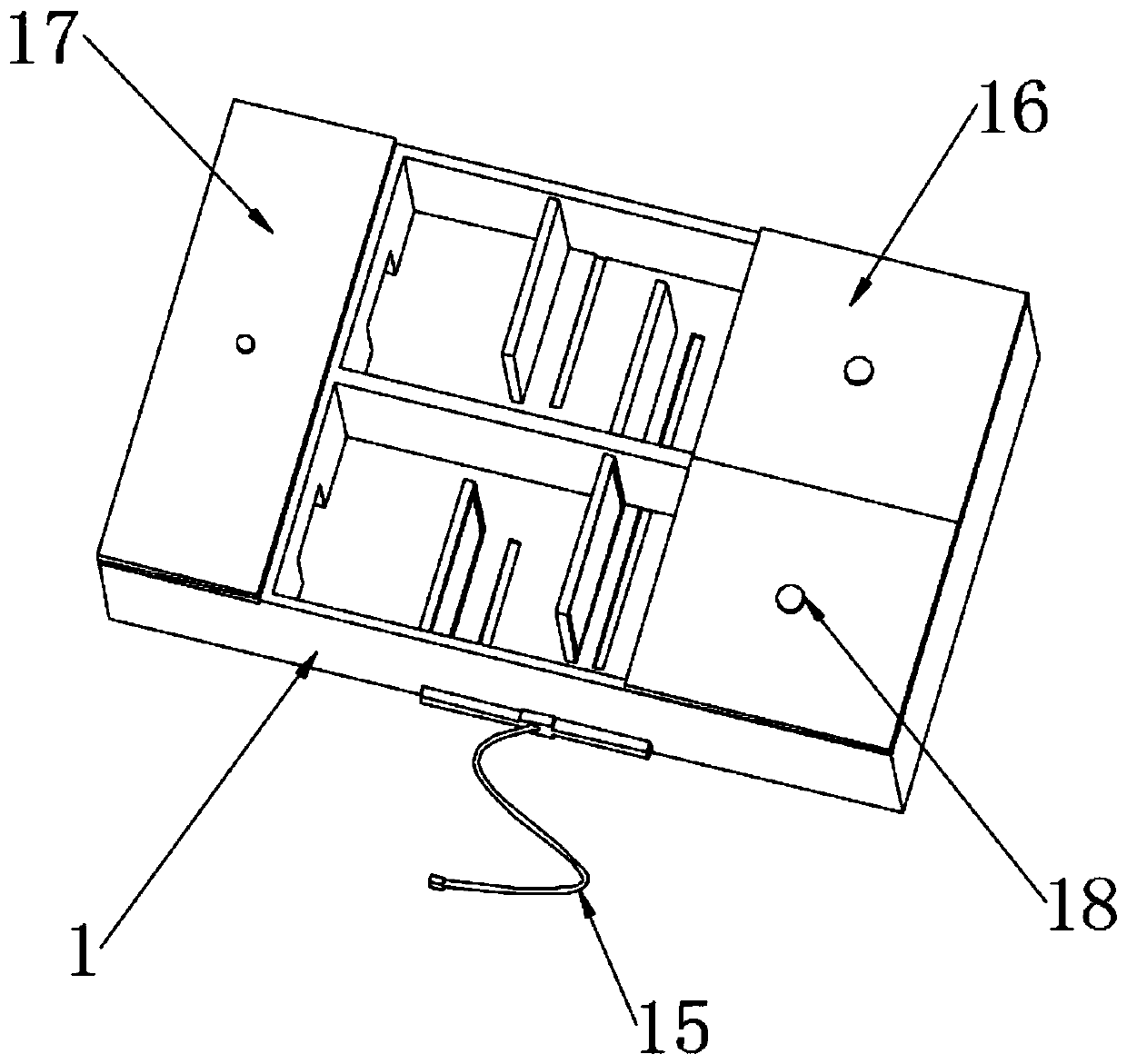 Mouse learning and memory behavior training and testing device