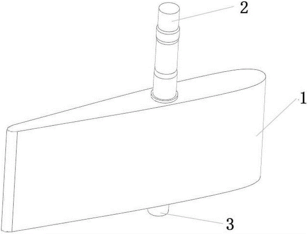 Water-spraying guide vane capable of improving deviation of optimum operating condition of water turbine