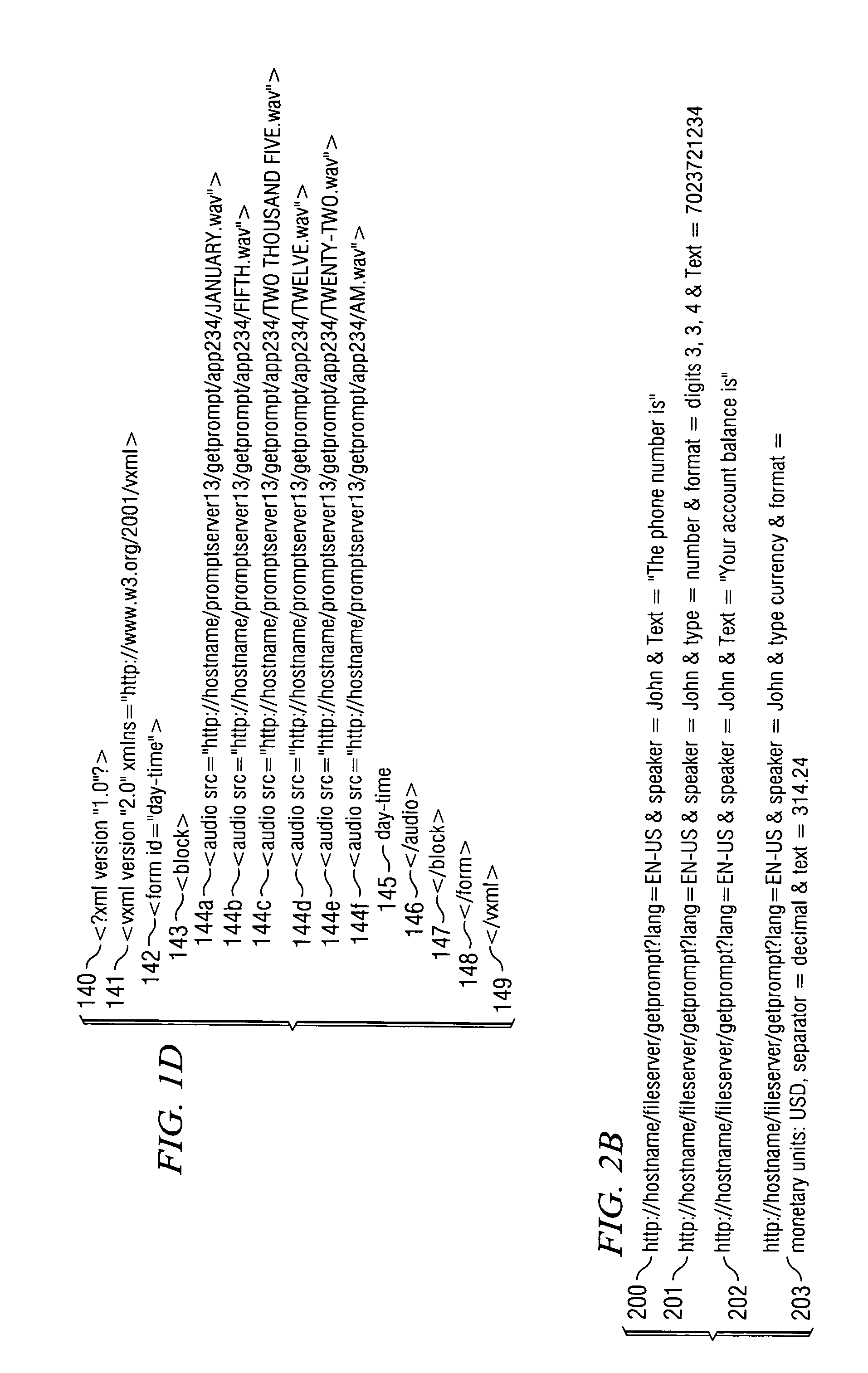 System and method for defining, synthesizing and retrieving variable field utterances from a file server