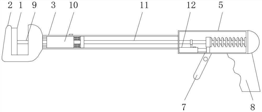 A labor-saving medical stapler capable of external operation