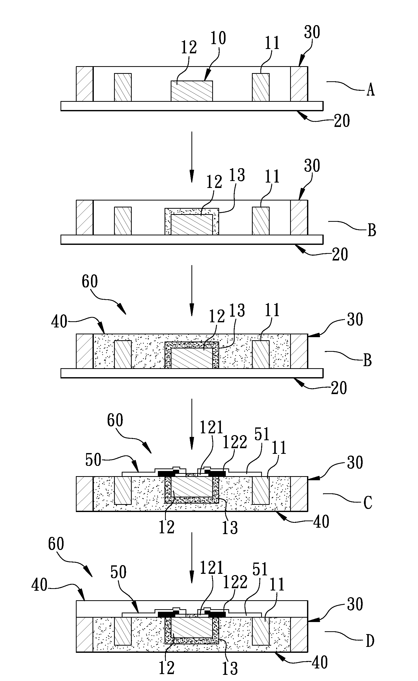 Method of encapsulating an electronic component