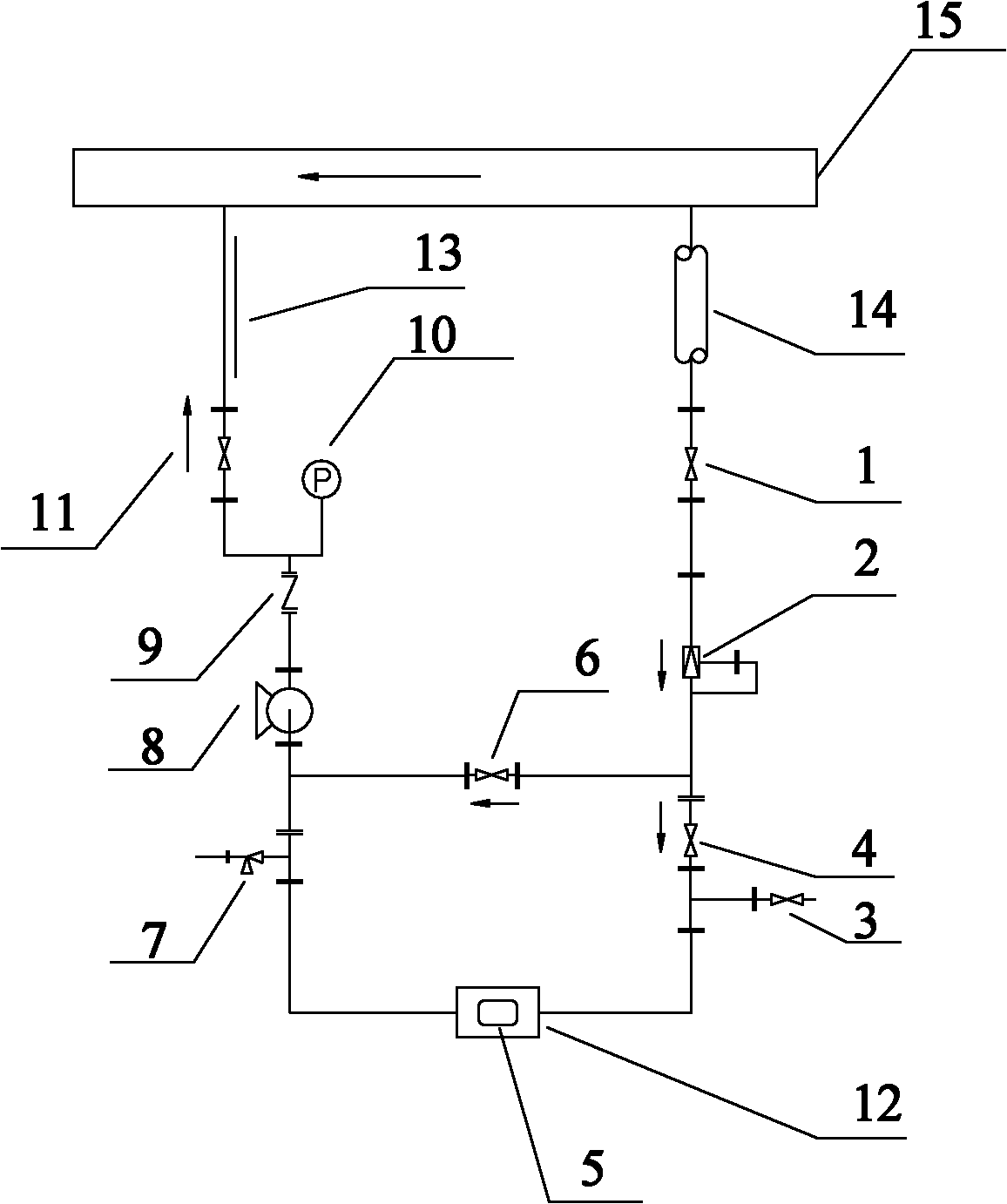 Device for monitoring content of organic matters in circulating water in anti-explosion area on line