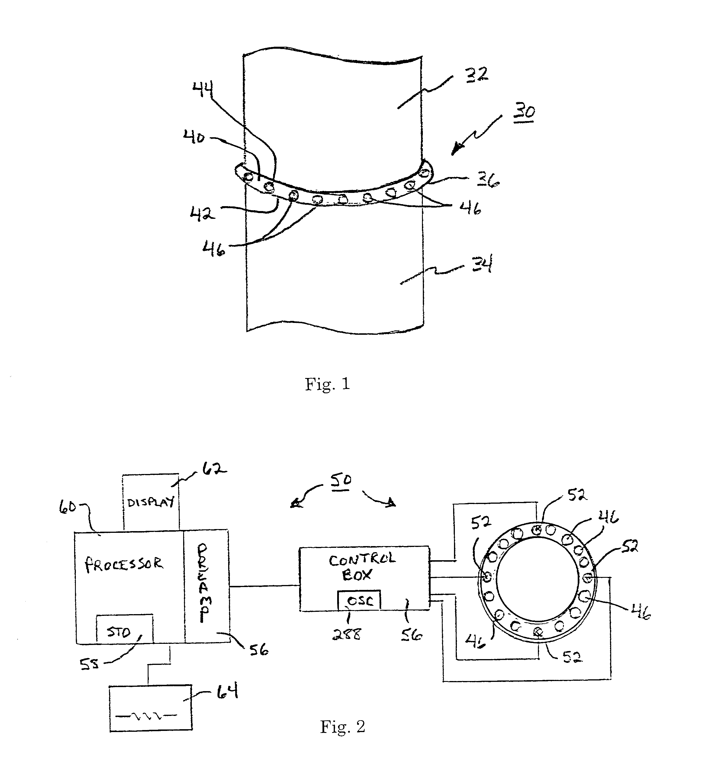 System and method for measuring bending in a pin member