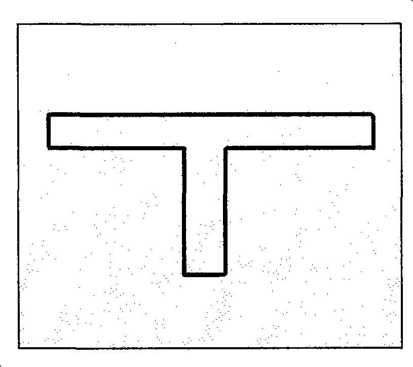 Patterned biochemical analysis test paper and manufacturing method and application thereof