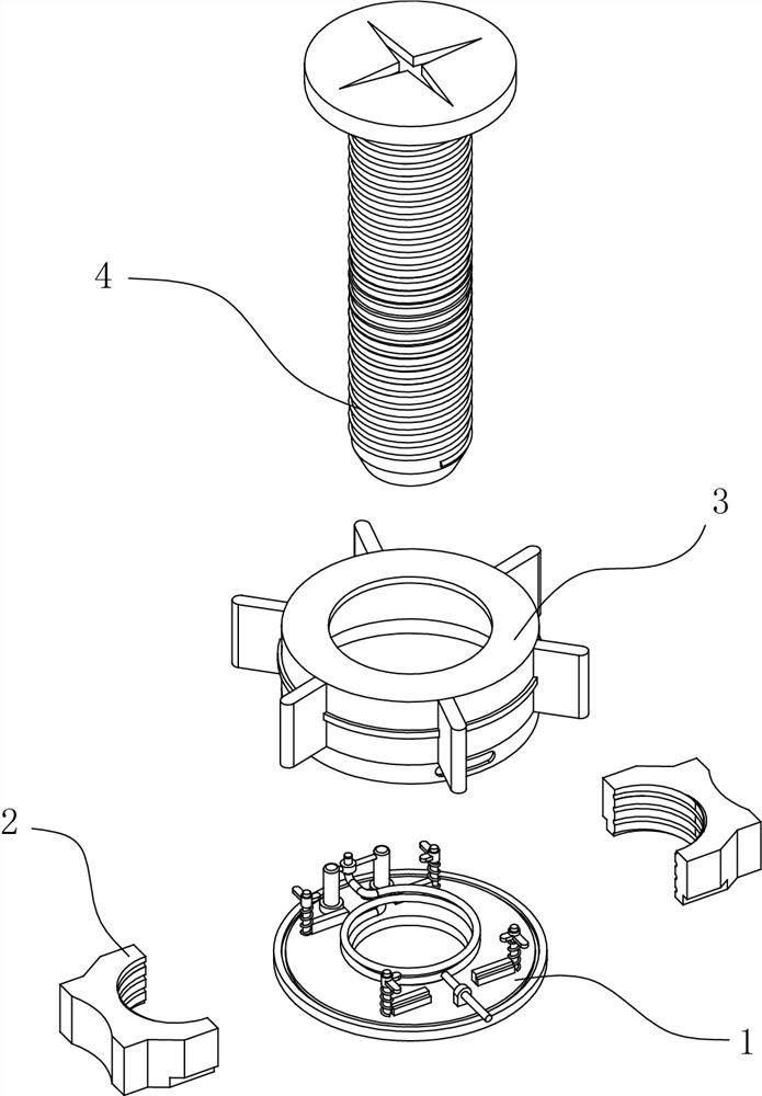 Self-locking bolt fastener