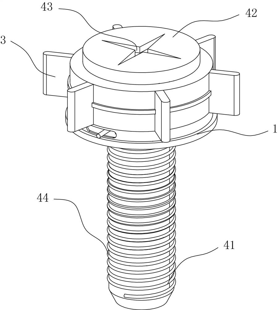 Self-locking bolt fastener