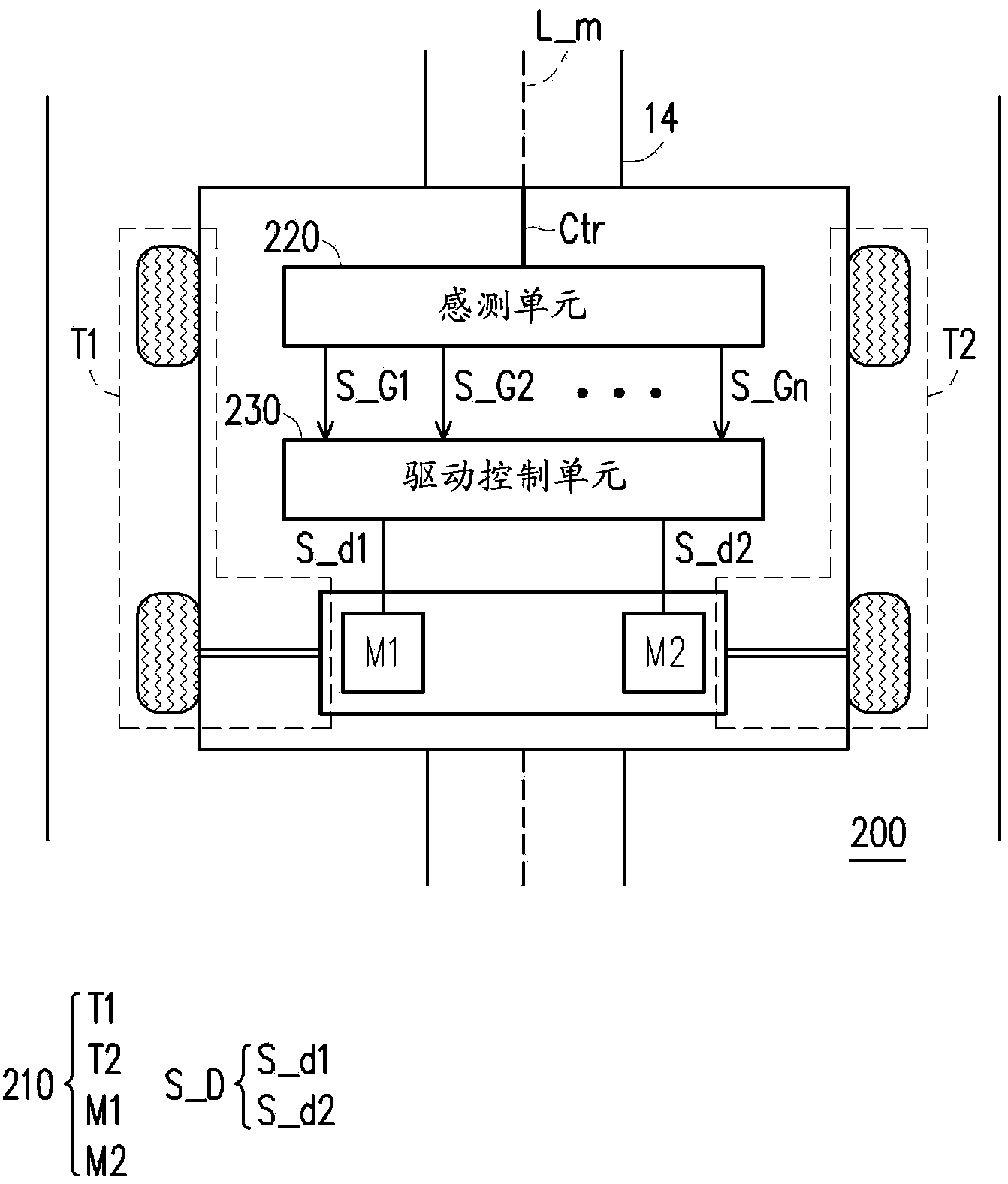 Transport vehicle and control method thereof