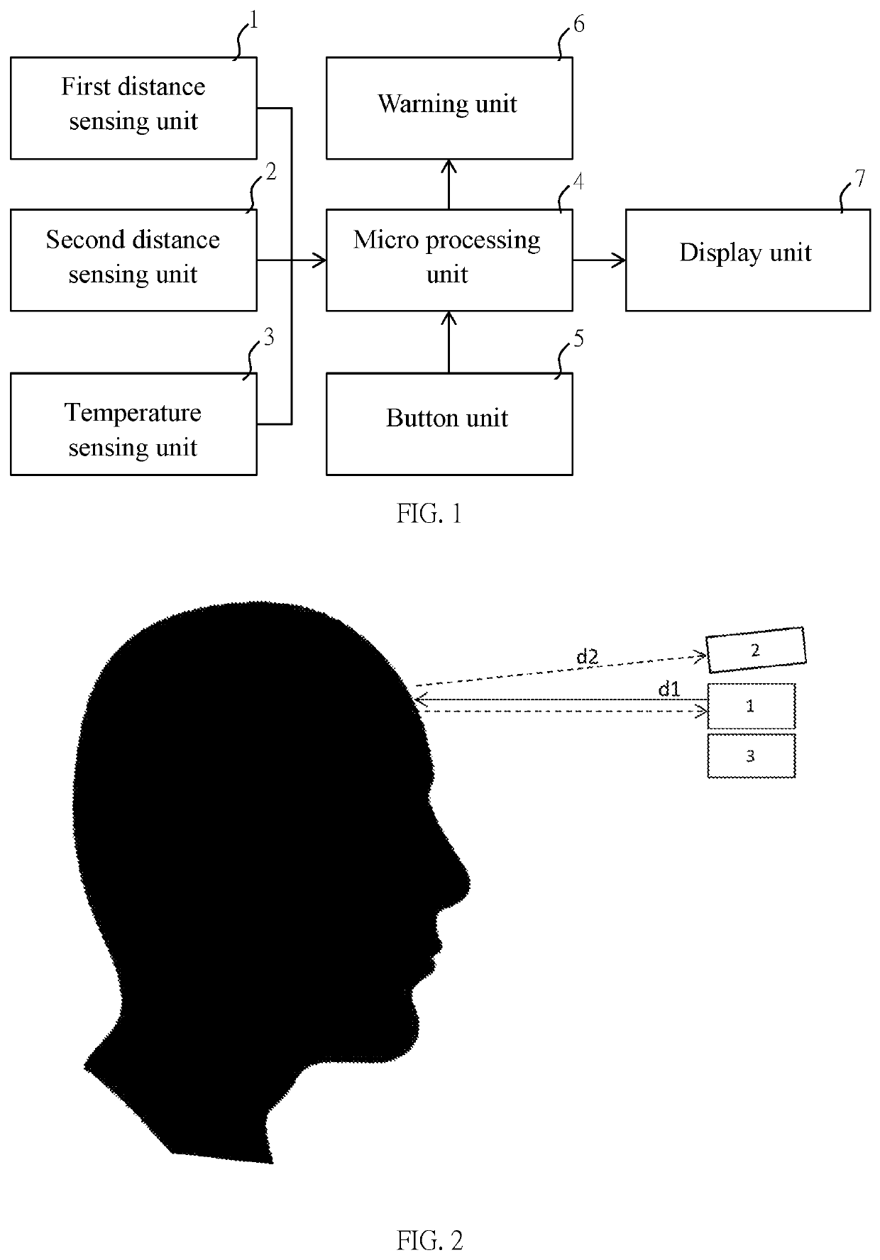 Temperature measuring device and measurement alignment method thereof