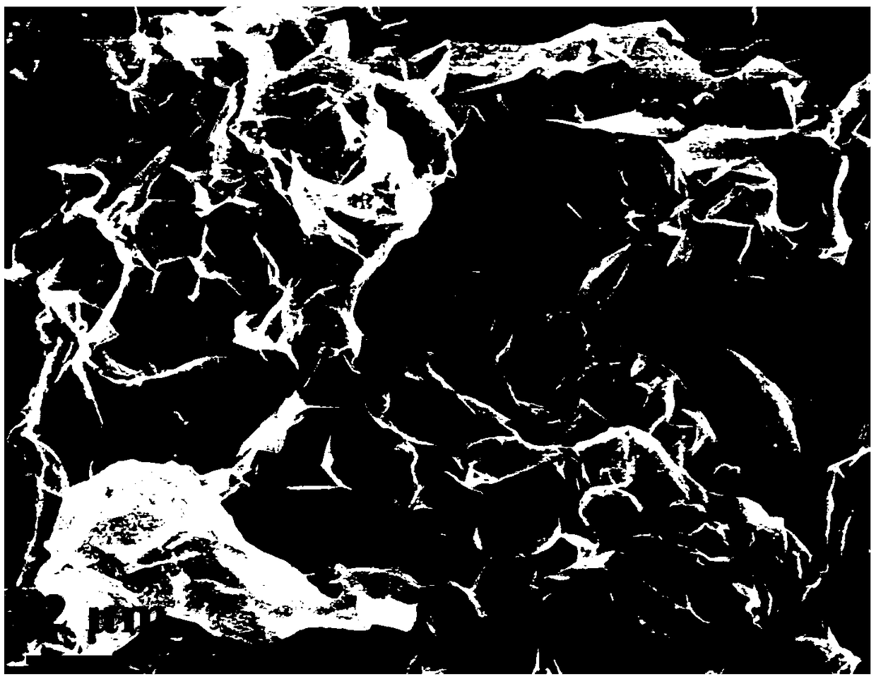 Preparation method and application of graphene/polypyrrole composite material with three-dimensional multi-stage pores