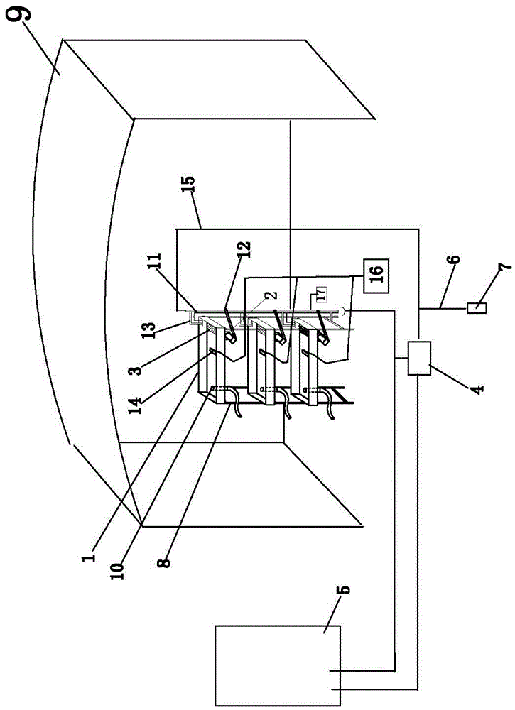Method and device for acclimatizing opening of fish fries
