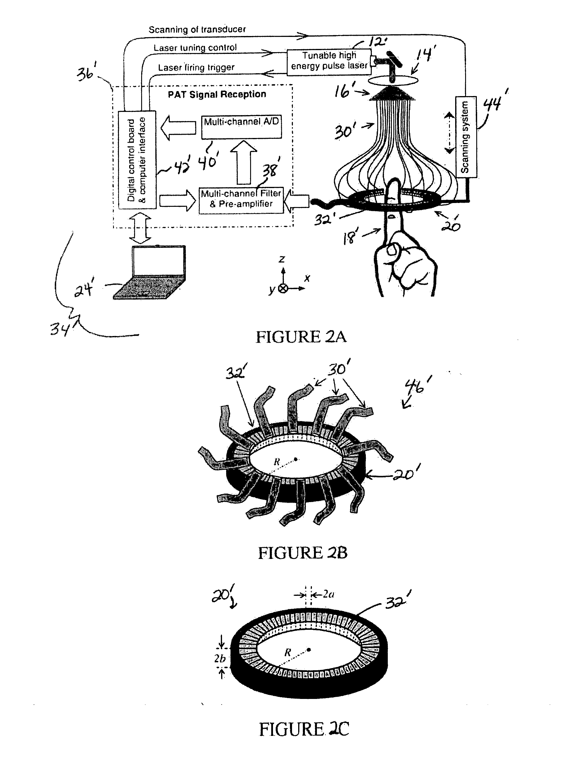 System and method for photoacoustic tomography of joints