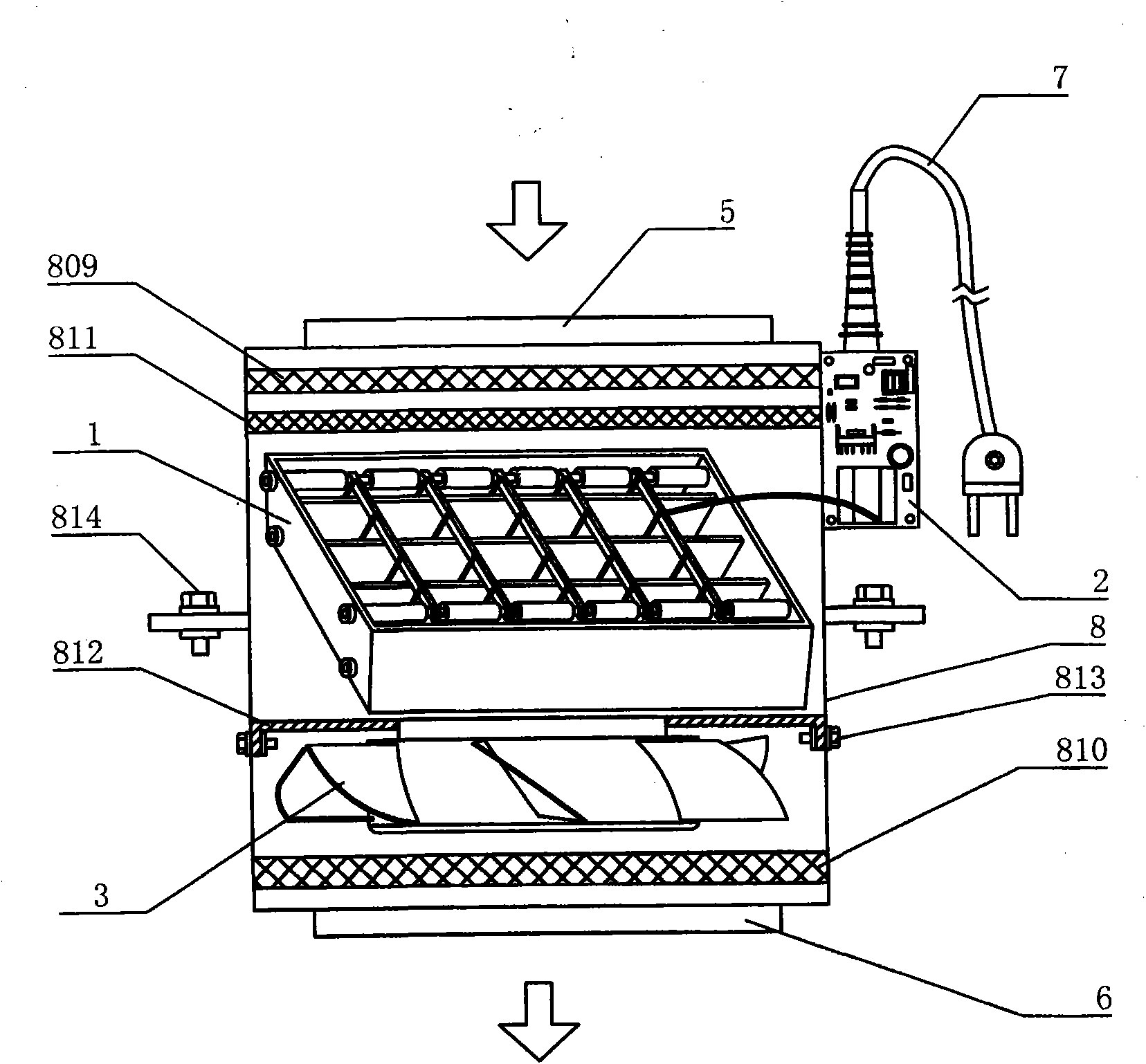 Athermal plasma purifying unit