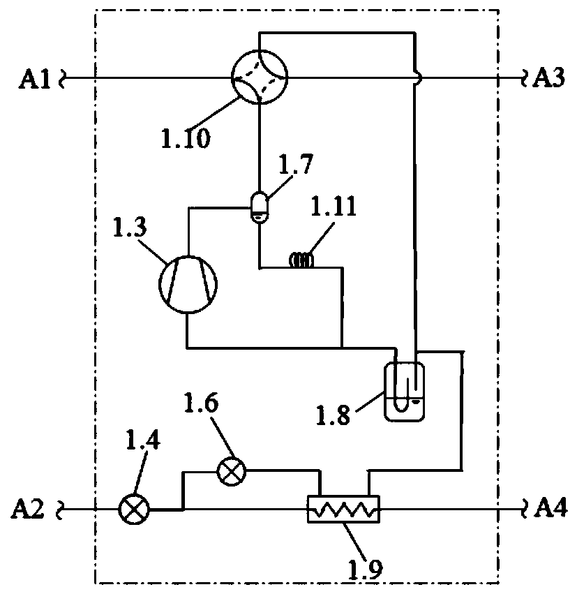 Multi-mode water-circulation multi-split air-conditioning system