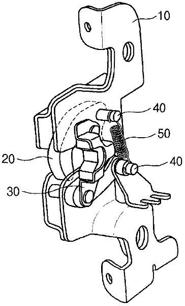 Seat latch structure