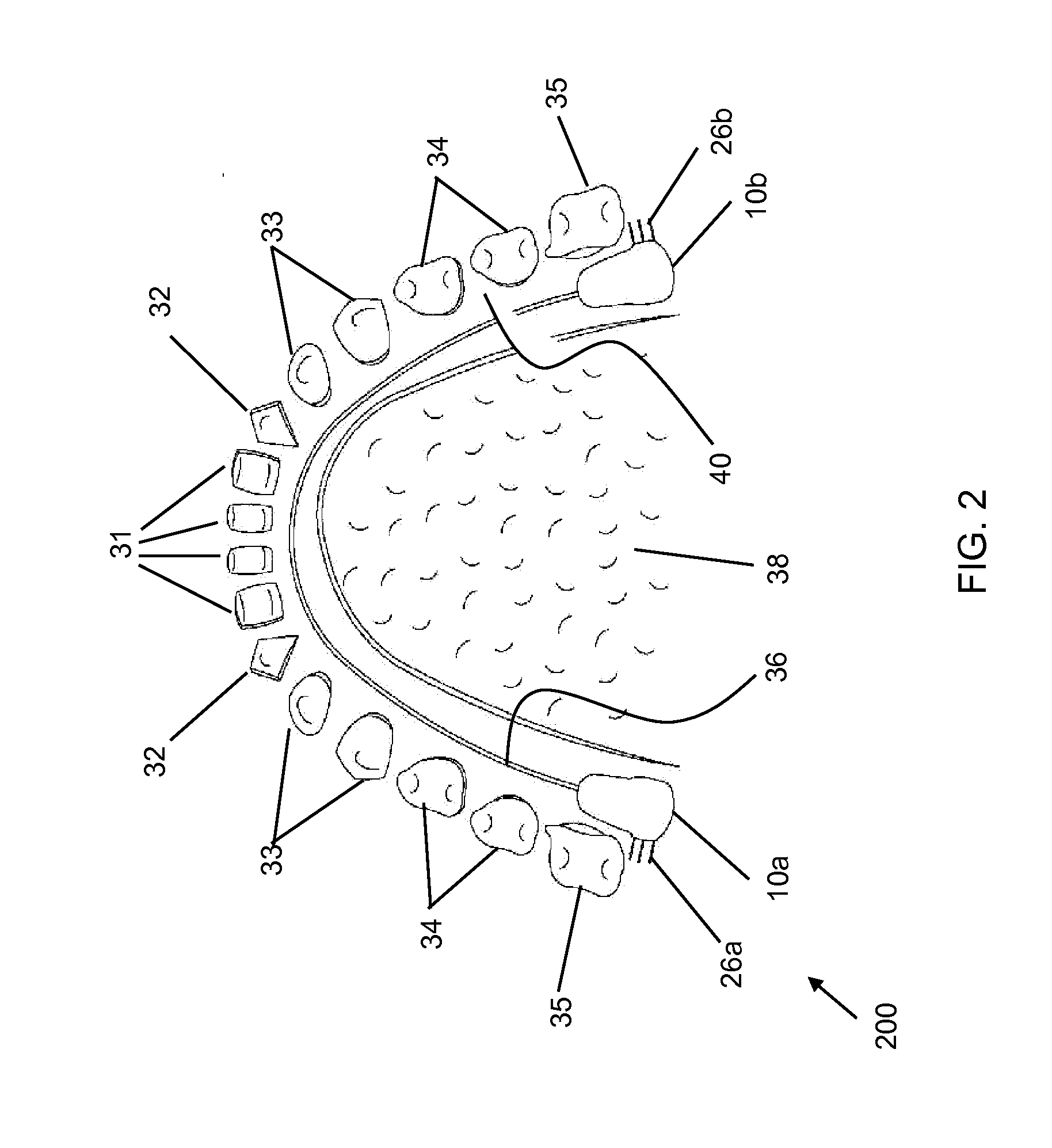 Device and method for stimulating salivation
