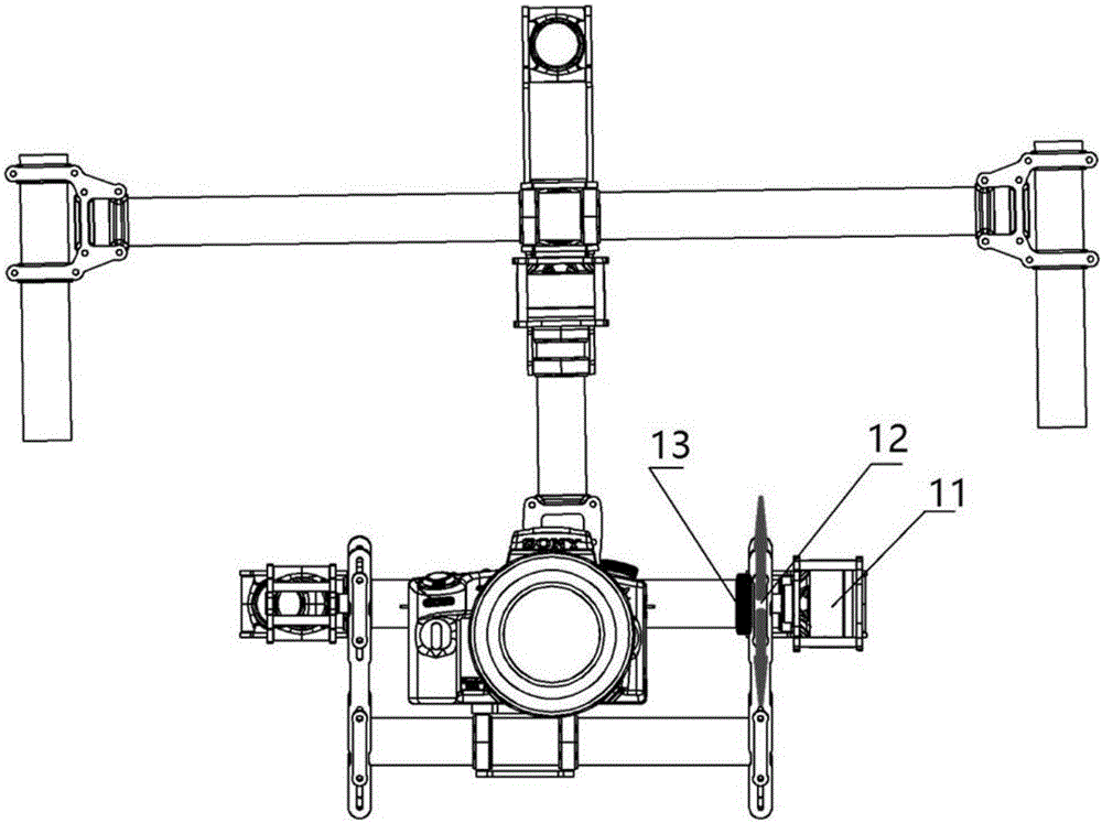 Mechanism for automatically adjusting gravity centre, of electronic gyroscope handheld stabilizer