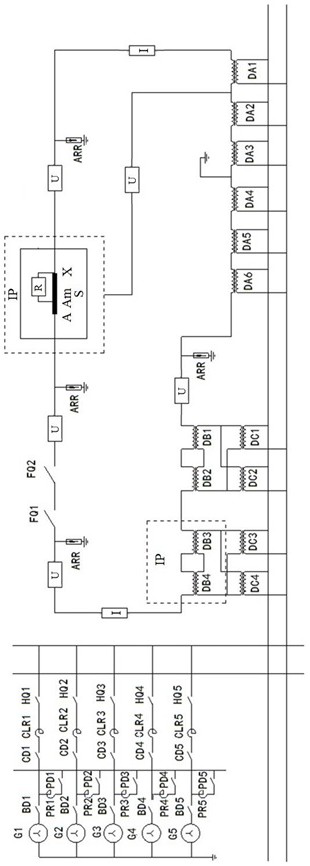 System and method for testing short-circuit bearing capacity of extra-high voltage transformer