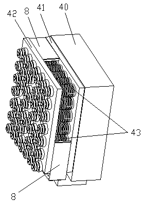 Deformation compensation device for injection molding machine or die-casting machine
