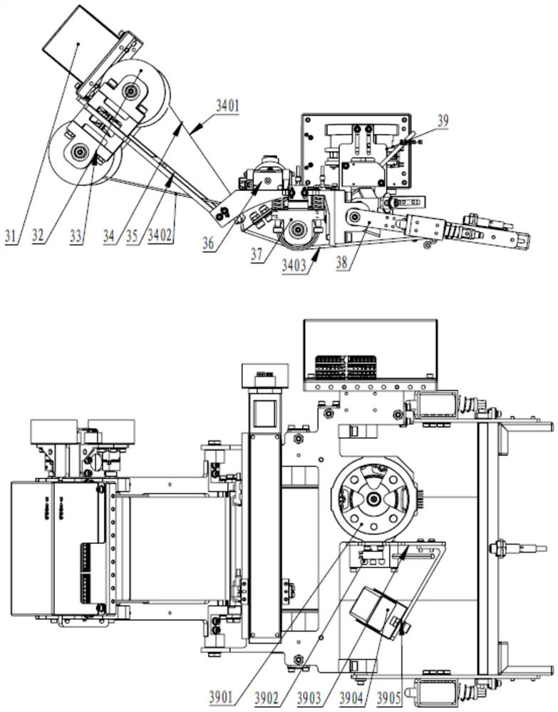 Intelligent pasting robot device and automatic pasting method