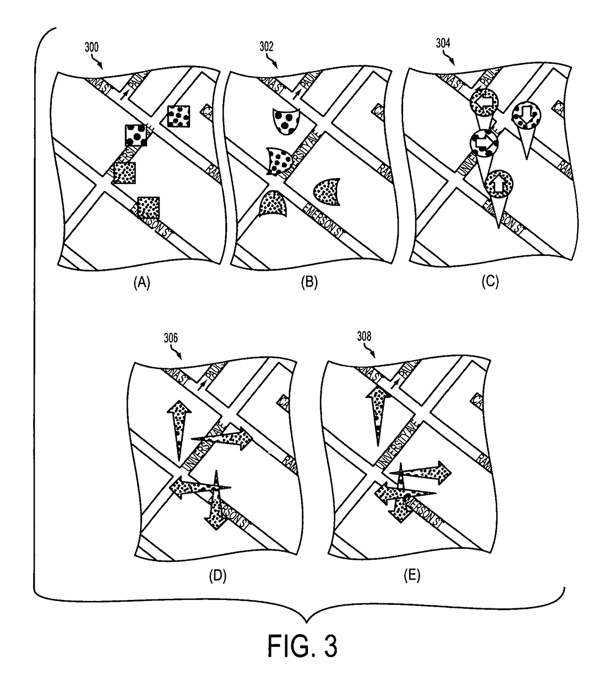 Method and apparatus for selecting an object within a user interface by performing a gesture