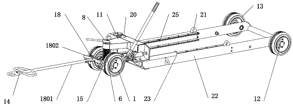 A Smart Lifting and Trailer Chassis with Preset Angle