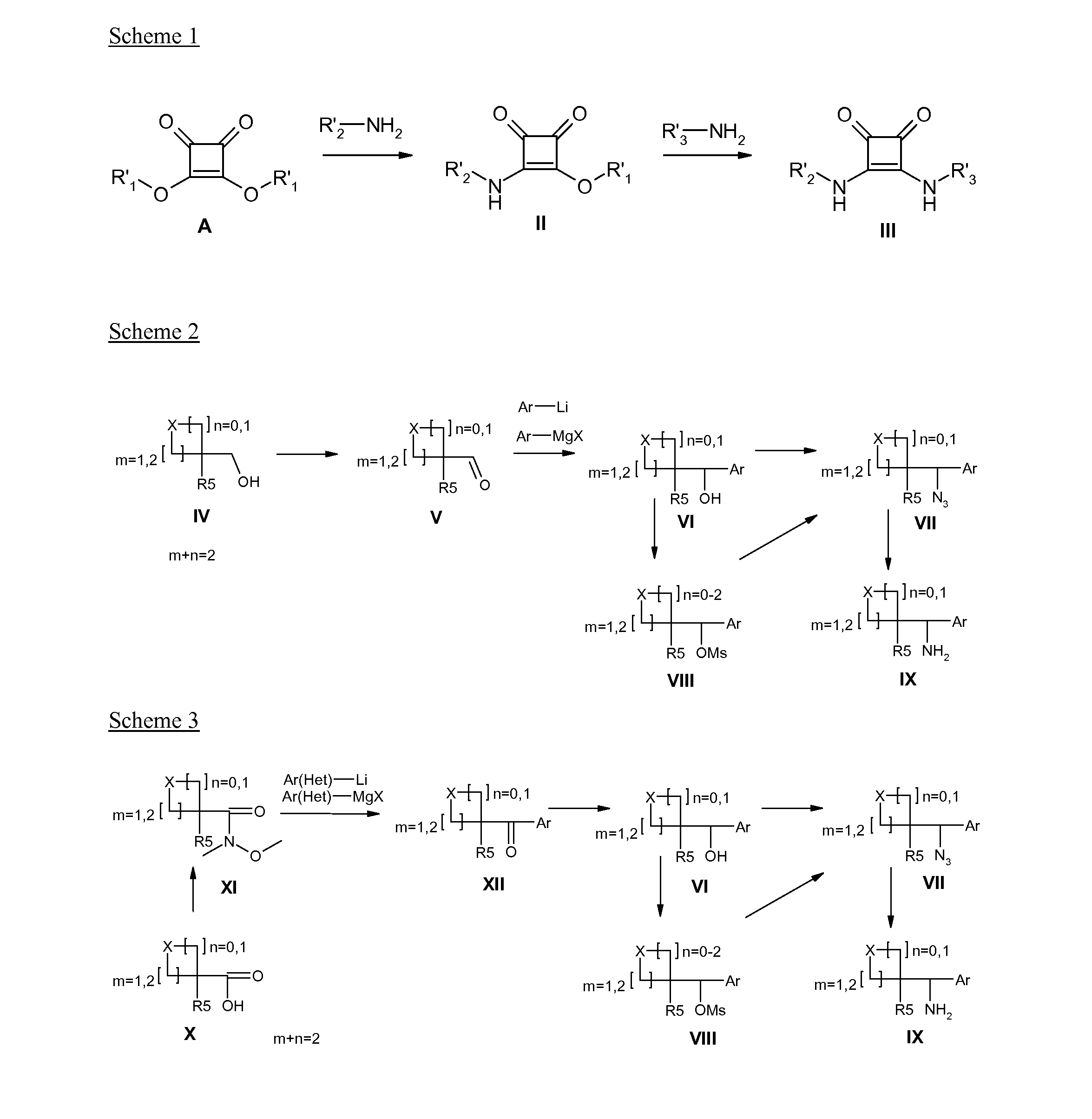 Disubstituted 3,4-diamino-3-cyclobutene-1,2-dione compounds for use in the treatment of chemokine-mediated pathologies