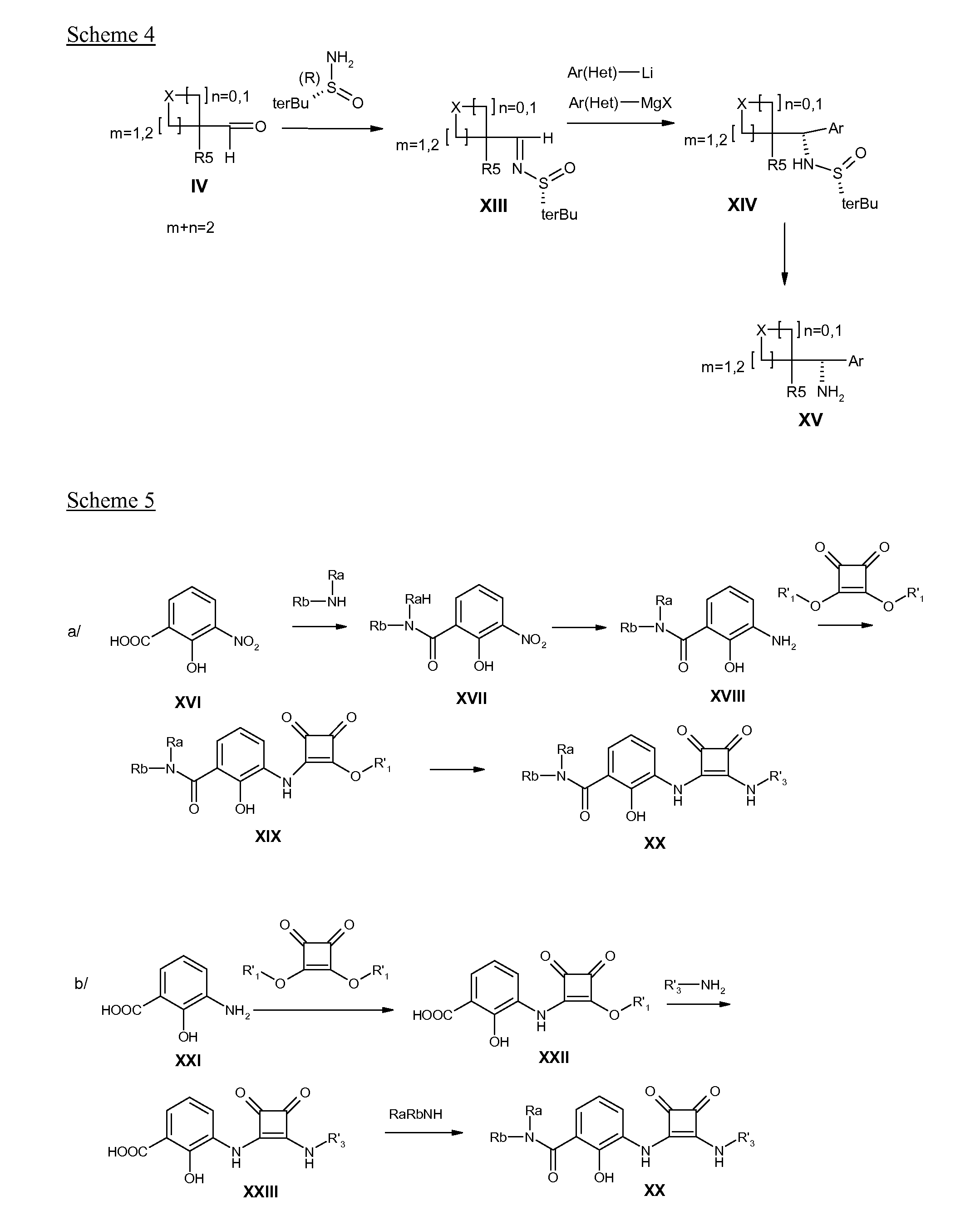 Disubstituted 3,4-diamino-3-cyclobutene-1,2-dione compounds for use in the treatment of chemokine-mediated pathologies