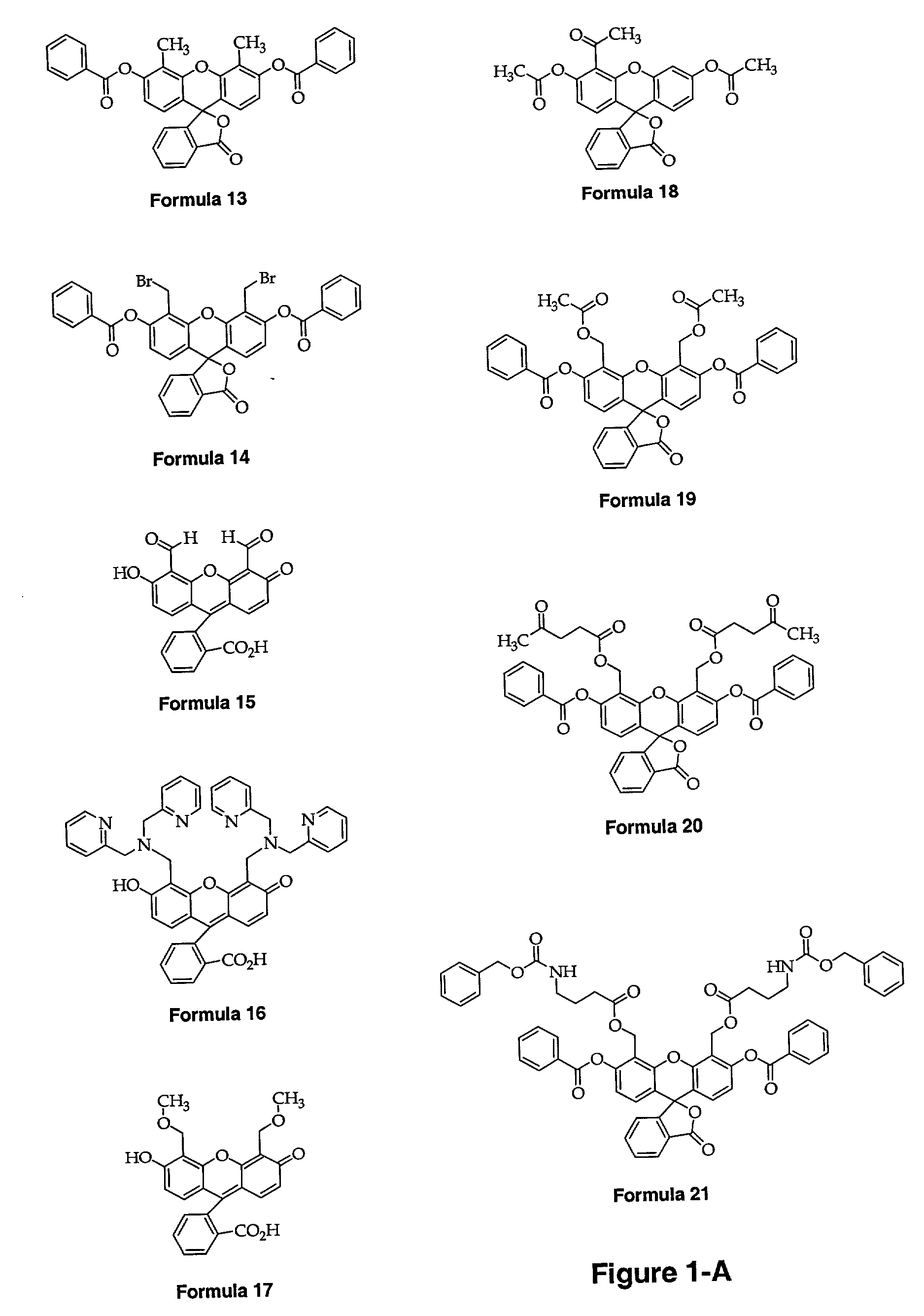 Fluorescein-based metal sensors, and methods of making and using the same
