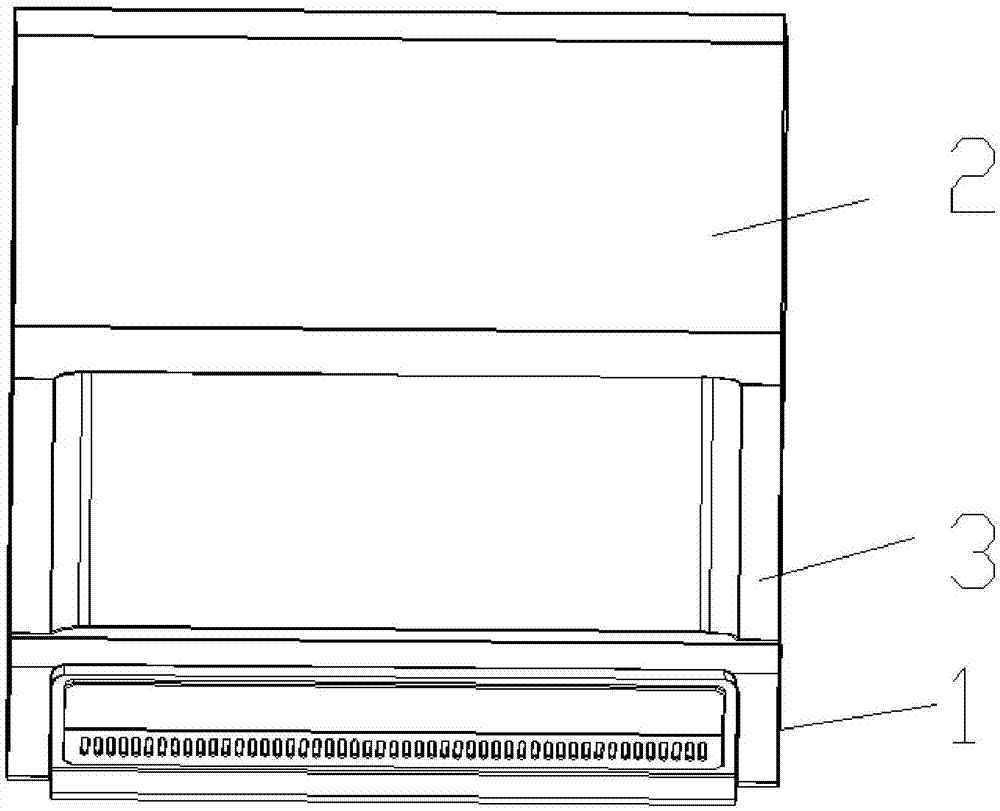 Kitchen ventilator with storage space