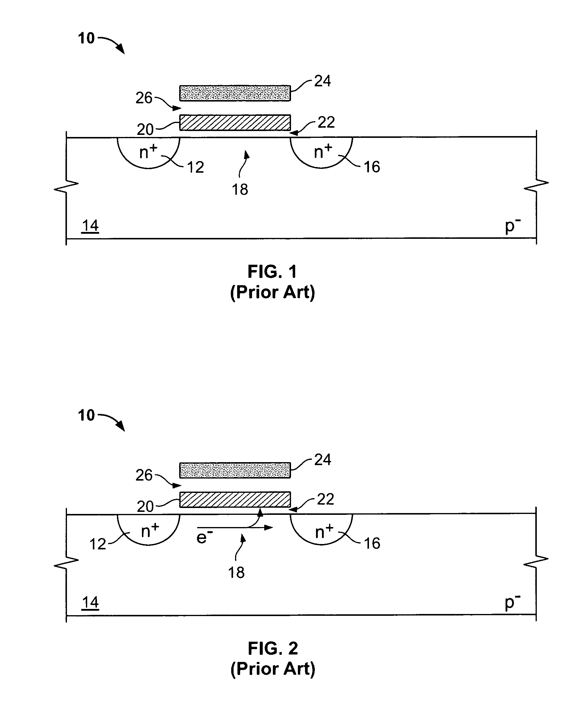 Method and apparatus for programming single-poly pFET-based nonvolatile memory cells