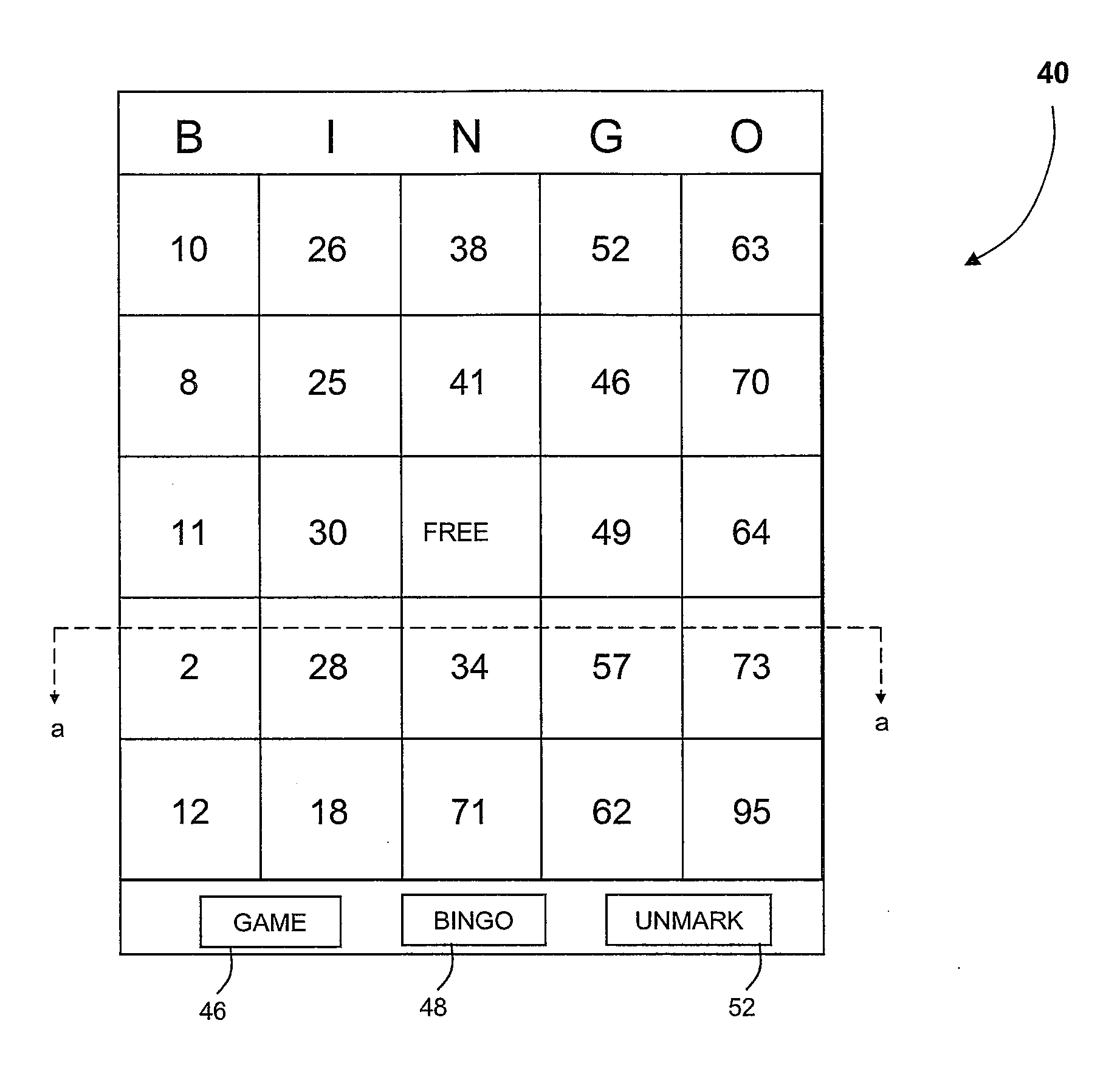 E-ink bingo display