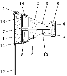 Electric specialty display device capable of enabling students to intuitively learn integrated circuit