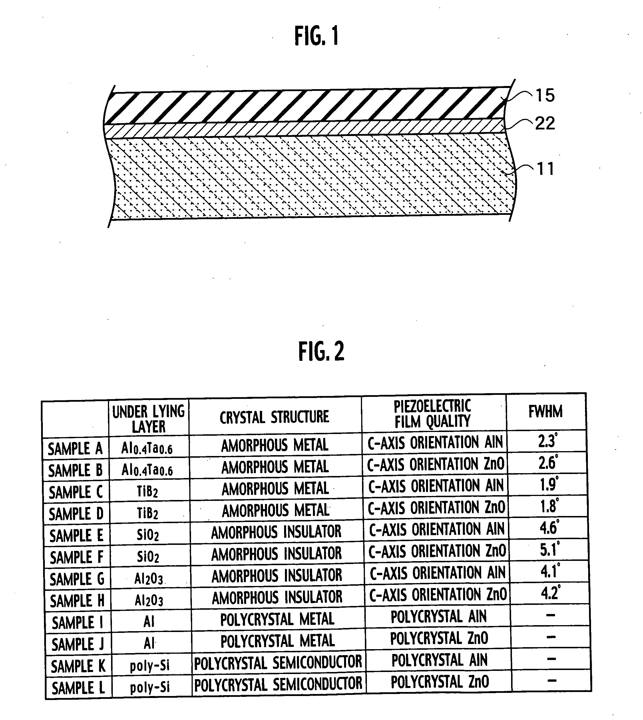 Piezoelectric thin film device and method for manufacturing the same