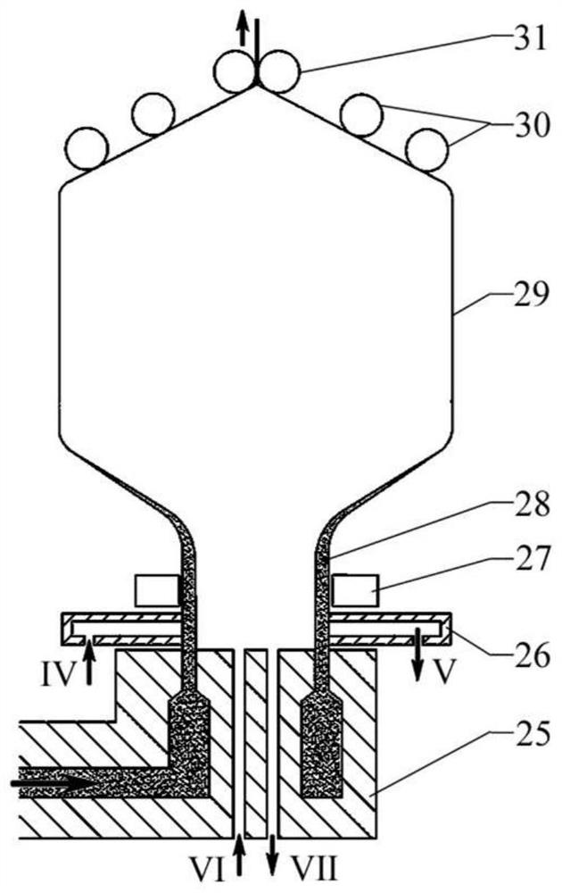 Coating preparing device and method for extrusion molding product functional film