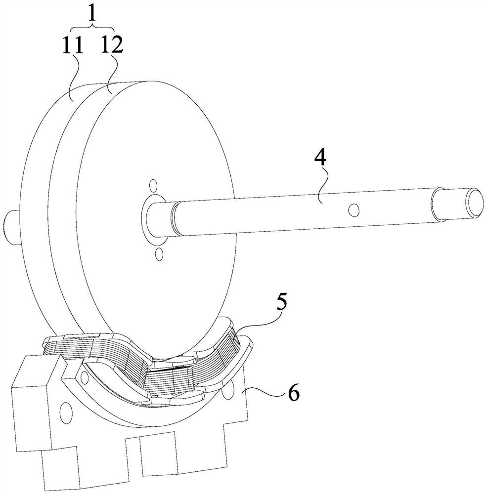 Rotor, motor, food processor, air supply device and household appliance