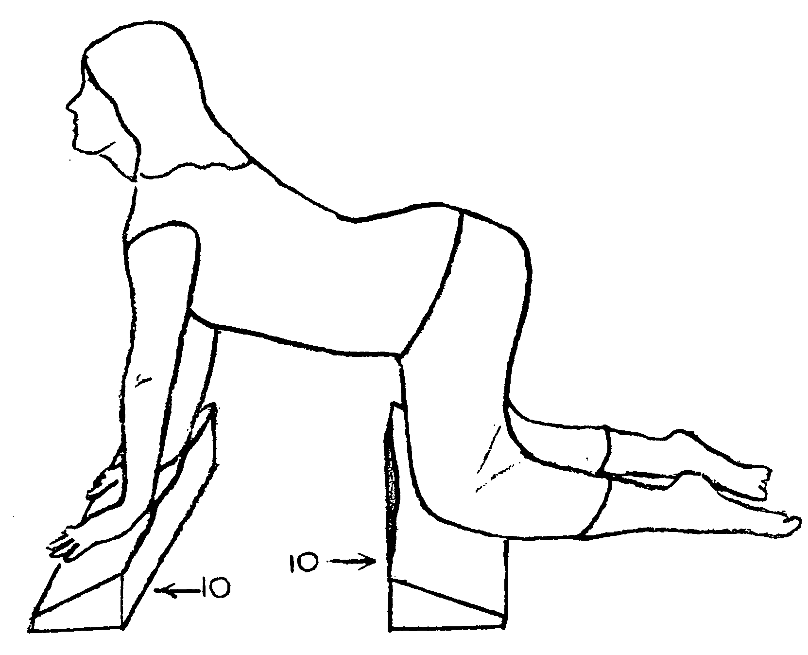 Yoga comfort system wedge