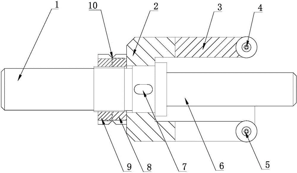 Milling cutter for forming boss and boss forming method