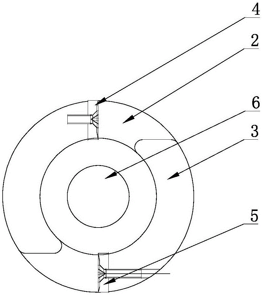 Milling cutter for forming boss and boss forming method