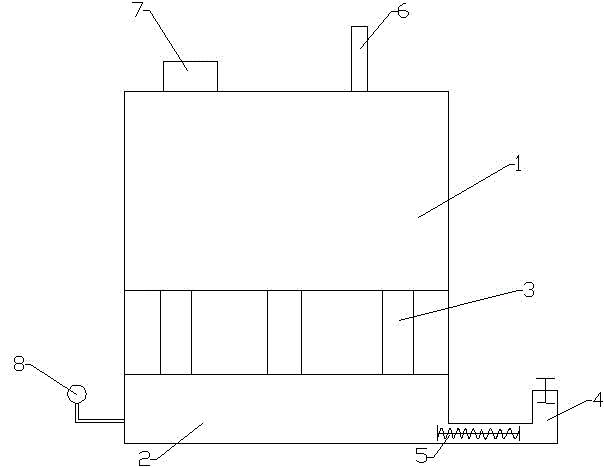 Putty storage box capable of supplying material for hollow putty applying plate