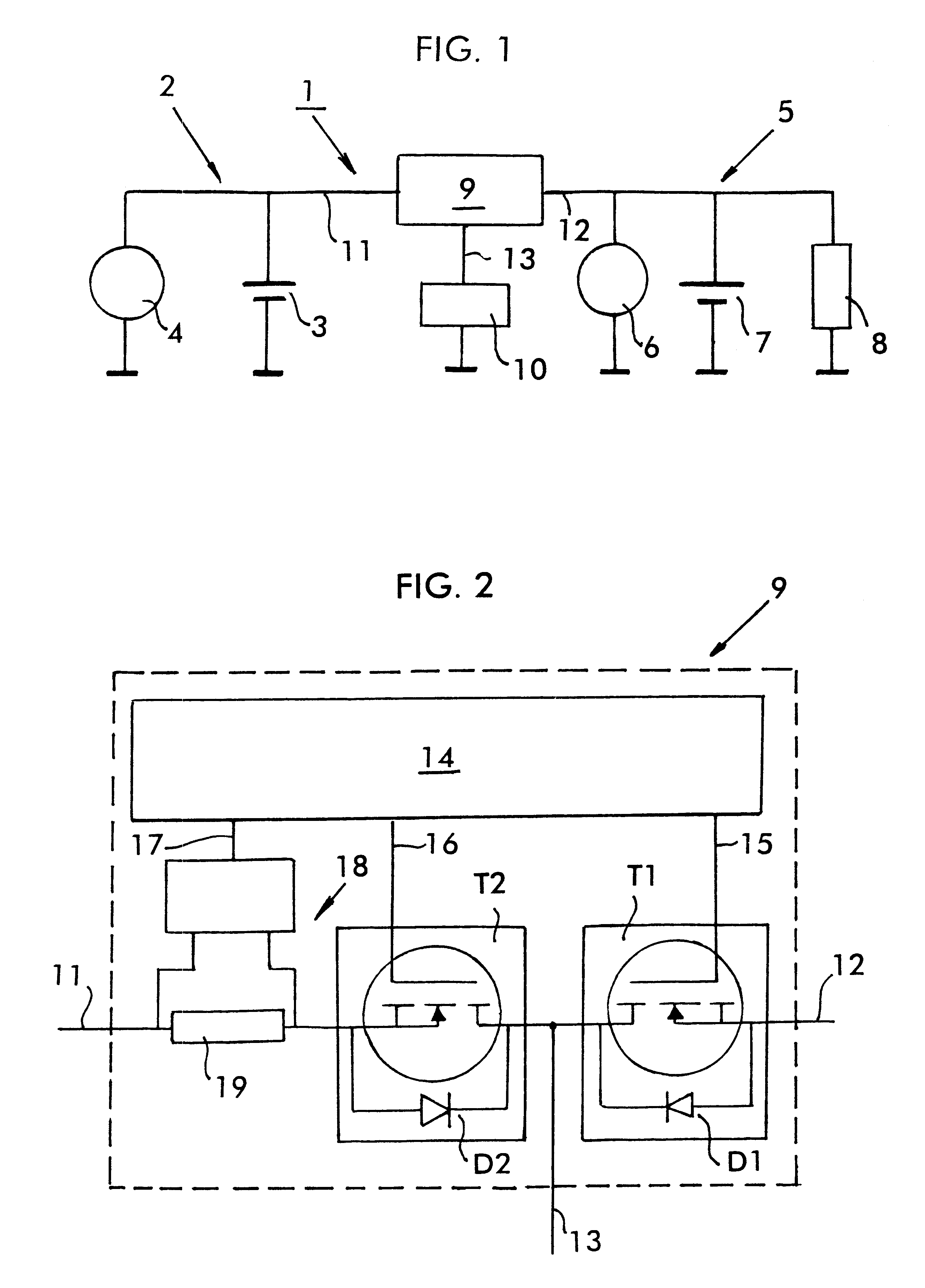 Electrical system for motor vehicles