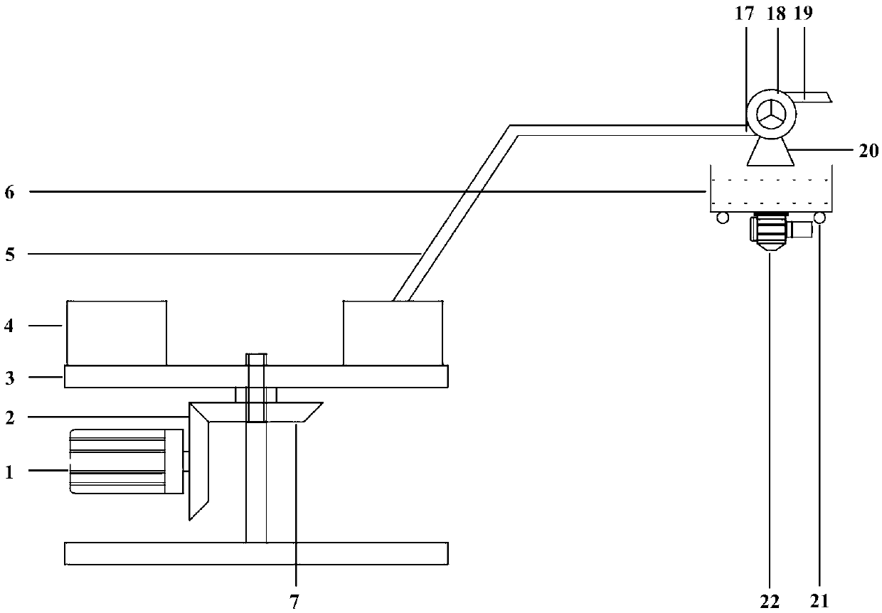 Precise and quantitative fertilizer intelligent stirring and grinding circulation mixing system