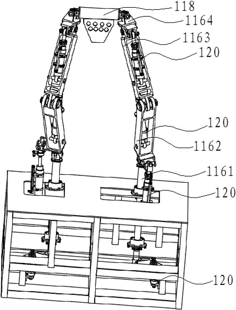 Entertainment Robot Leg Mechanism